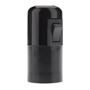 Glossy black e27 socket lamp holder with toggle switch bedroom light