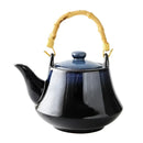 DecorBites™ Blue Ceramic Tea Kettle Set - Porcelain Teaware Set