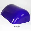 Glossy glass banker lamp cover office desk shade green & amber