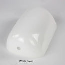 Glossy glass banker lamp cover office desk shade green & amber
