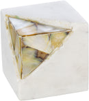 Omis White Decorative Sculpture