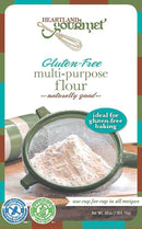 Gluten Free Multi-Purpose Flour Blend Mix | Pack of 6 | 3 lb | Shipping Included | Heartland Gourmet | 2060
