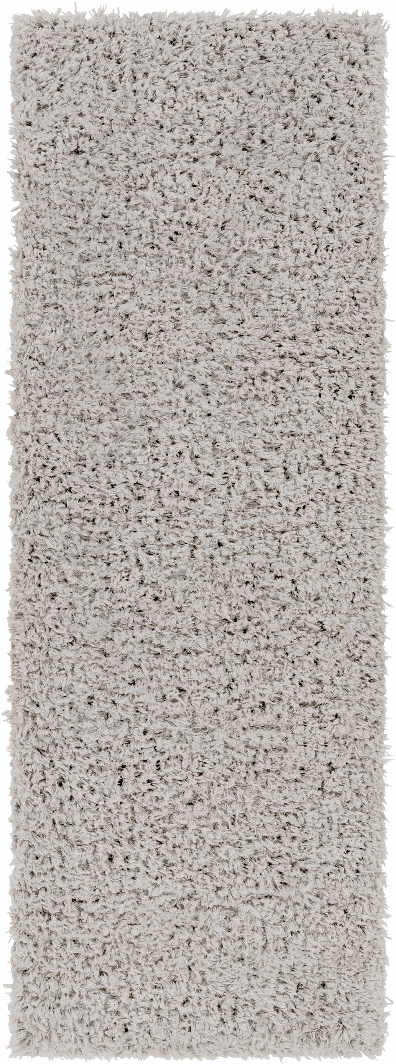 Siari Solid Medium Gray Shag Rug