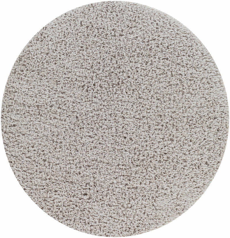 Siari Solid Medium Gray Shag Rug