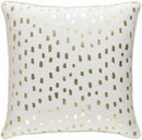 Lessines Metallic Gold Pillow Cover