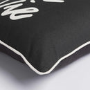 Mettet Black Pillow Cover