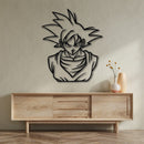 GOKU Metal Wall Art