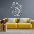 GOKU Metal Wall Art