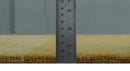 Gold and Brown Hand knotted Stripes 4x6 wool and Art Silk area Rug