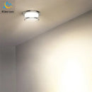 Gold and frosted crystal led ceiling lamp for living room