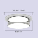 Gold and frosted crystal led ceiling lamp for living room