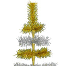 Gold & Silver Layered Tinsel Christmas Tree