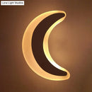 DecorBites™ Kids' Cartoon Apple/Leaf/Cat LED Flush Mount Wall Sconce - Small Acrylic Wall Light for Children's Bedroom in White