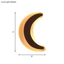 DecorBites™ Kids' Cartoon Apple/Leaf/Cat LED Flush Mount Wall Sconce - Small Acrylic Wall Light for Children's Bedroom in White