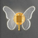 Gold butterfly chandelier living room pendant light