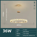 Gold butterfly crystal led chandelier living room pendant light