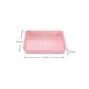 Gold carbon steel cake baking tray set kitchen non stick pan