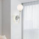 Gold cartoon bear balloon wall lamp for children's bedroom
