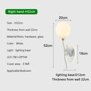 Gold cartoon bear balloon wall lamp for children's bedroom