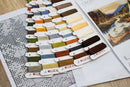 Gold Creek Counted Cross-Stitch Kit by Luca-S BU5021L
