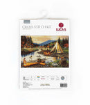 Gold Creek Counted Cross-Stitch Kit by Luca-S BU5021L