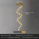 Gold crystal bedside chandelier wall light for bedroom