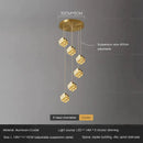 Gold crystal bedside chandelier wall light for bedroom