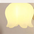 Gold iron led wall sconce with pull chain for hallway