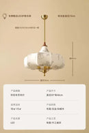 Gold lustre medieval brass pendant lights for dining room