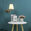 Gold pleated decorbites adjustable led wall lamp bedroom reading light