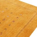 Gold Tribal Center Medallion Hand Loomed Wool Area Rug