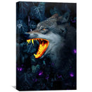 Gold Wolf Canvas