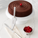 Gold Ring Cake Knife & Server Set