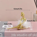 DecorBites™ Ballet Girl Resin Figurine - Nordic Luxury Desktop Decoration and Birthday Gift