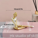 DecorBites™ Ballet Girl Resin Figurine - Nordic Luxury Desktop Decoration and Birthday Gift