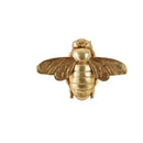 Golden bee resin wall hanger living room insect decor