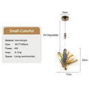 DecorBites™ Butterfly LED Pendant Lights: Stylish Interior Chandelier for Bedroom and Dining Room