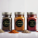 Golden Fantasy Spice Labels