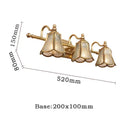 Golden glass mirror cabinet light bedroom vanity fixture