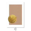 Golden Moon Canvas