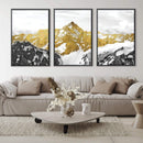 Golden Mountain Canvas
