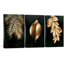 Golden Plants Canvas