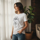 Golden Retriever Mom Graphic T-Shirt Cotton Women's Casual Dog Lover Top
