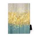 Golden Splash C Desktop Canvas