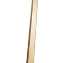 Golden Square Side Table with Marble Base