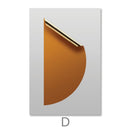 Golden Sticker Canvas