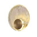 Golden textured elegance crystal wall lamp for bedroom living room