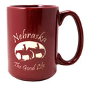 Ceramic Coffee Mug | 15 oz | Customizable | RCK Creations and More