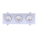 Goodlite Flarion G-01023 3.5" 27W LED 3 Head Rotating Gimbal Selectable CCT