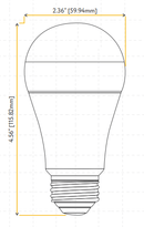 Goodlite G-10883 A19 15W LED Bulb Selectable CCT